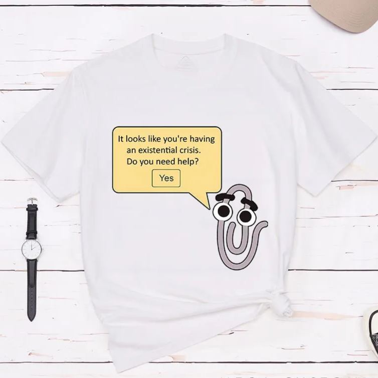 Personalized Paper Clip Company Funny Classic T-Shirts Daily Grind TV Series Tshirt Movie TV Show Fan Shirt