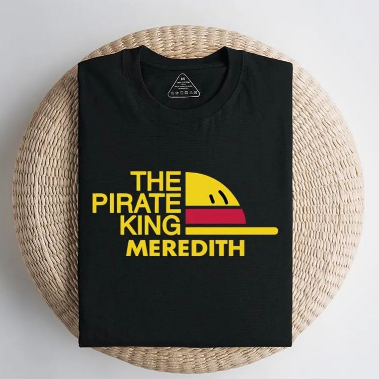 Personalized Anime the Pirate King Classic T-Shirts Japanese Manga Tshirt Comic Shirt for Anime Lovers