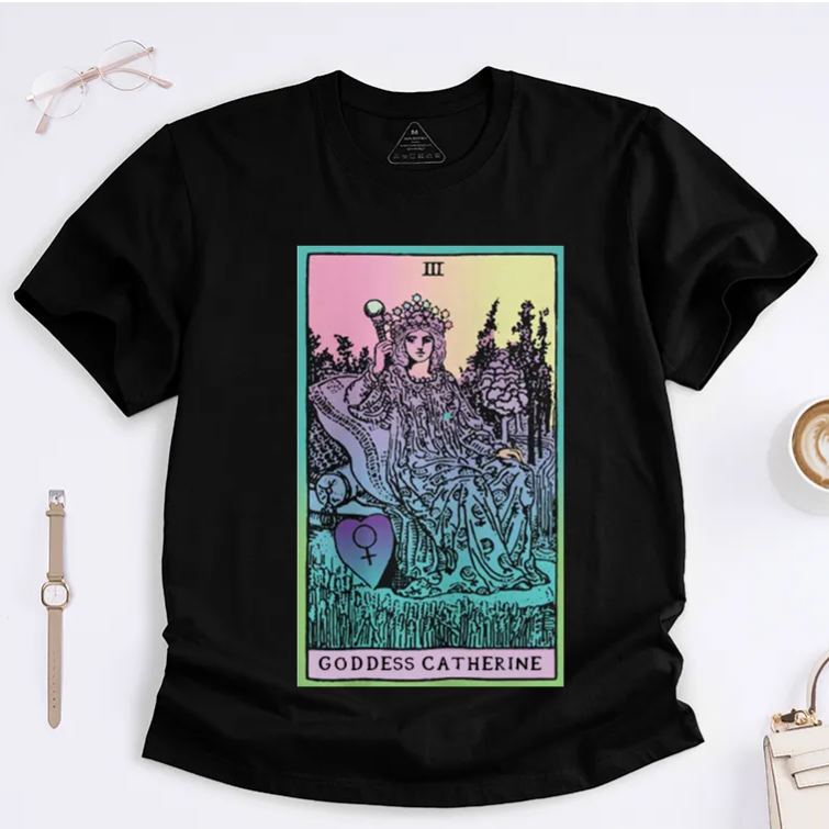 Personalized Tarot Lovers Classic T-Shirts The Empress Tarot Card Classic T-Shirt For Unique Spiritual Tee Birthday Anniversary Present