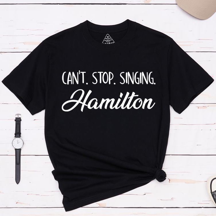 Personalized Can't Stop Singing Classic T-Shirts for Musical Lover Tshirt Song Title Shirt