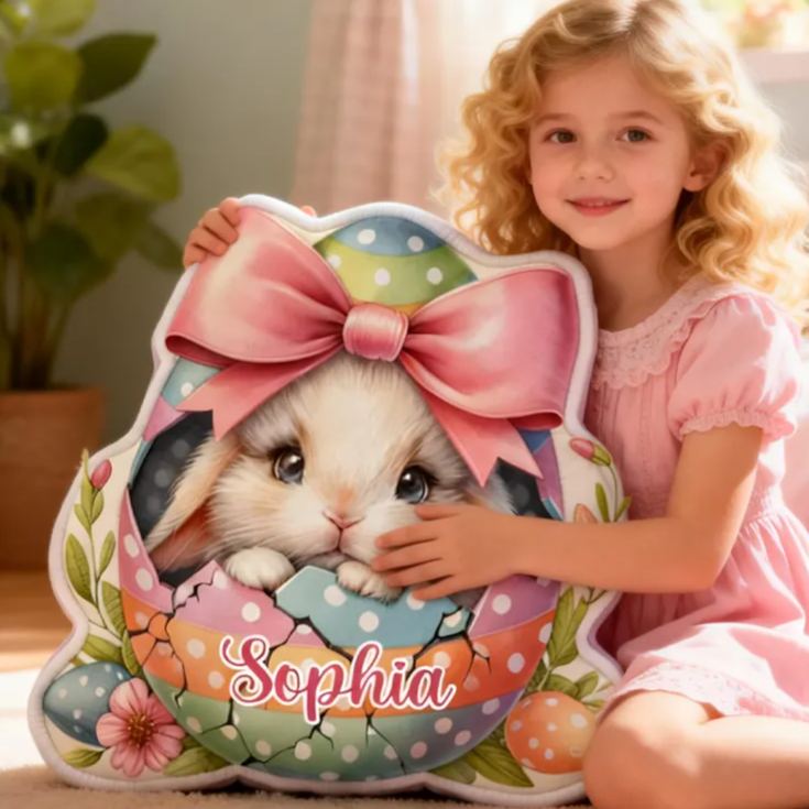 Personalized Cute Easter Egg Graphic 3D Print Pillow Birthday Gifts Funny Gifts Easter Gifts 