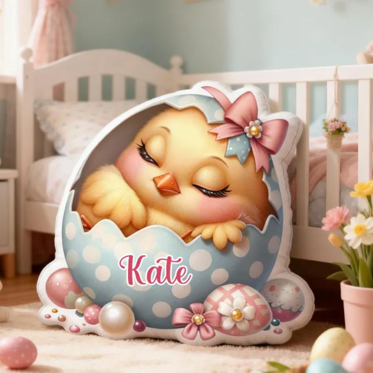 Personalized Cute Easter Egg Graphic 3D Print Pillow Birthday Gifts Funny Gifts Easter Gifts 