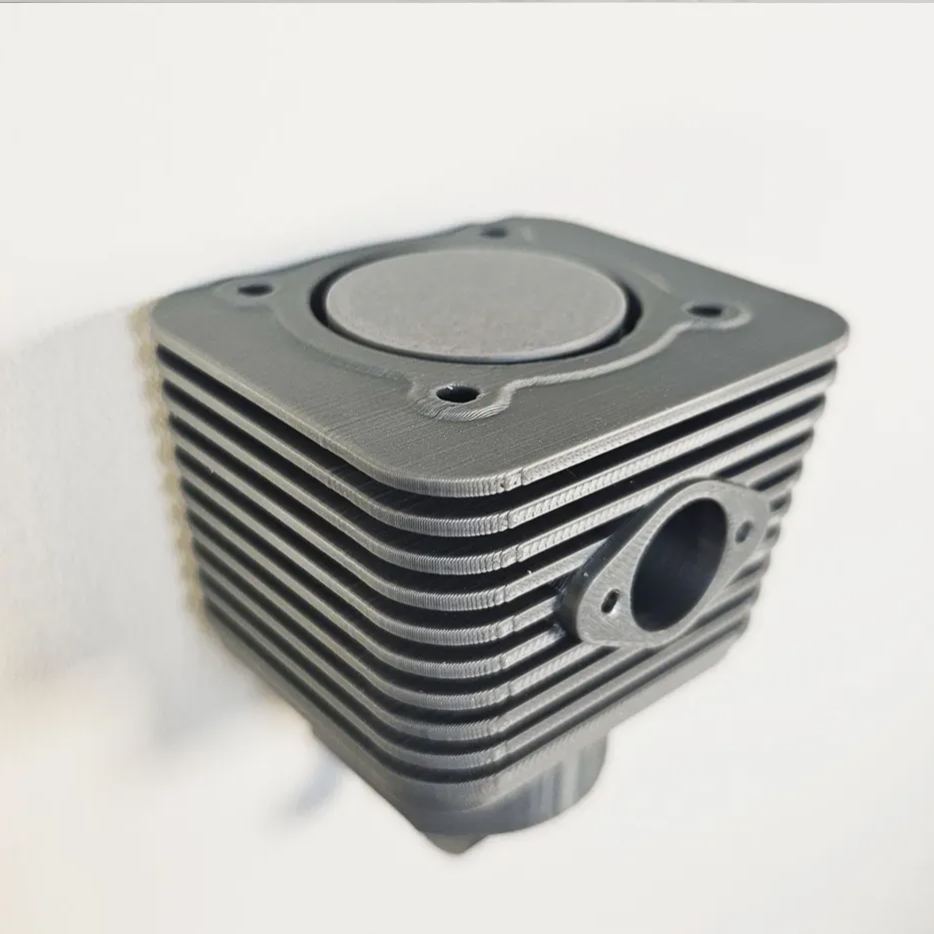 Personalized Engine Cylinder Key Holder Custom Wall Hook for Biker Gearheads Racer