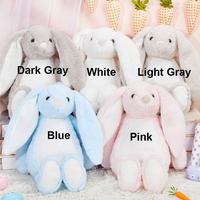 Personalized Racing Bunny Plush Custom Pole Position in My Heart Gift for Motorsports Lovers