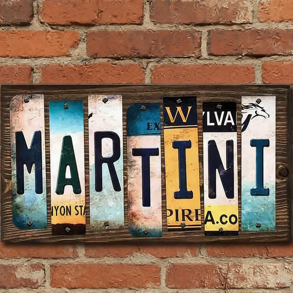 Personalized License Plate Wall Art Unique Gift for Car Enthusiasts