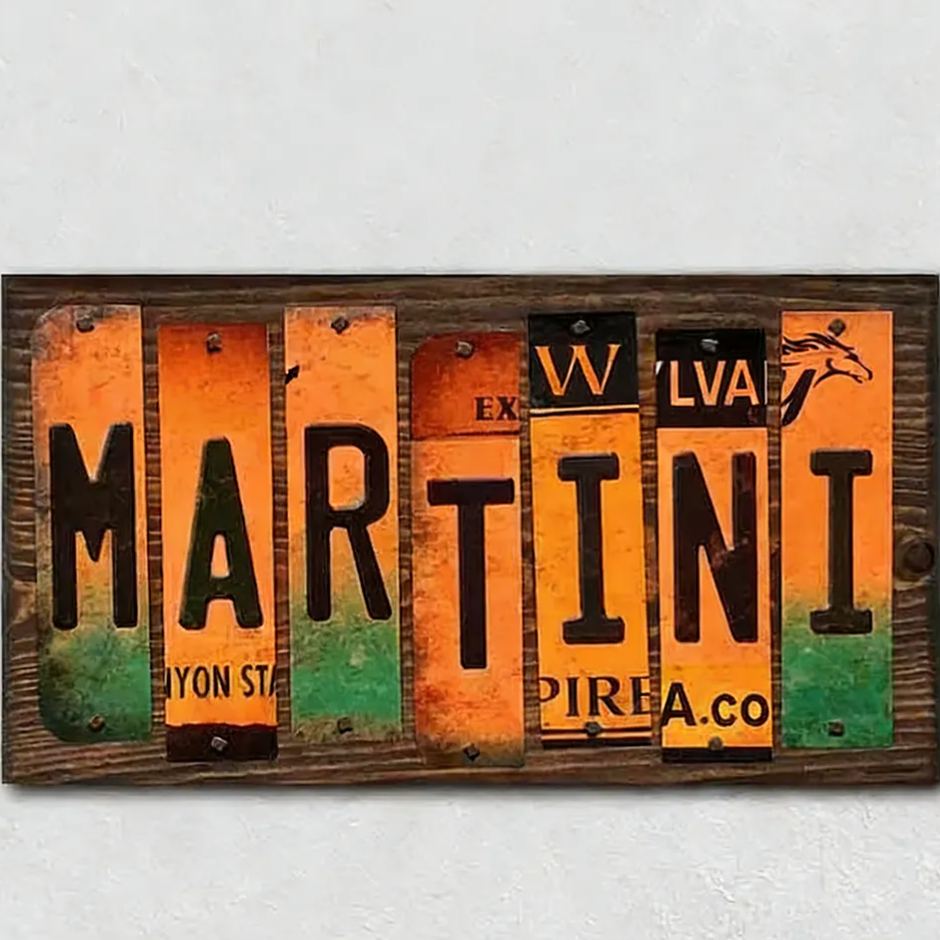 Personalized License Plate Wall Art Unique Gift for Car Enthusiasts