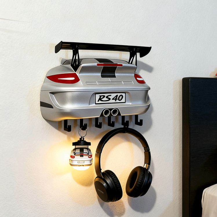 Personalized Por 911 Key Holder Unique Gift for Racers and Racing Lovers