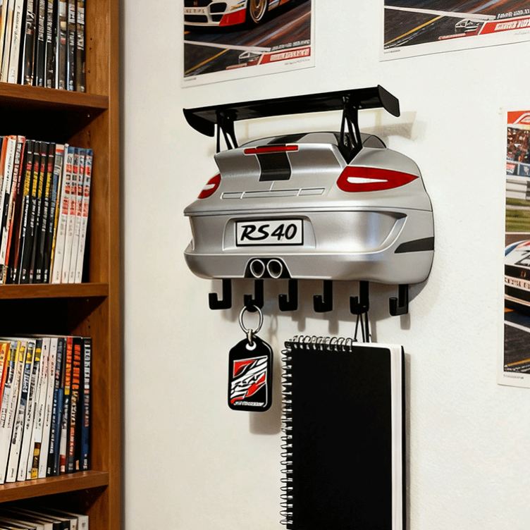 Personalized Por 911 Key Holder Unique Gift for Racers and Racing Lovers