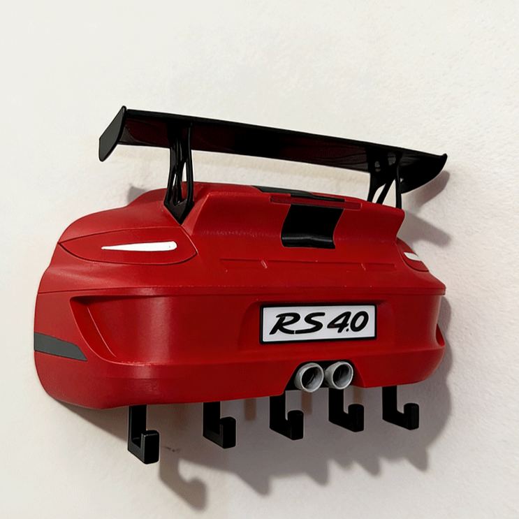 Personalized Por 911 Key Holder Unique Gift for Racers and Racing Lovers