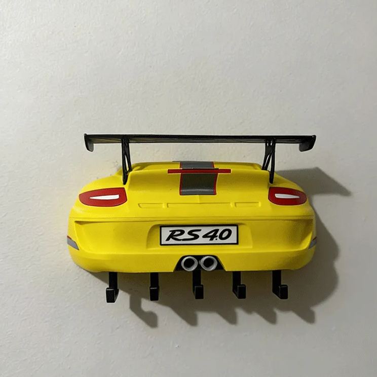Personalized Por 911 Key Holder Unique Gift for Racers and Racing Lovers