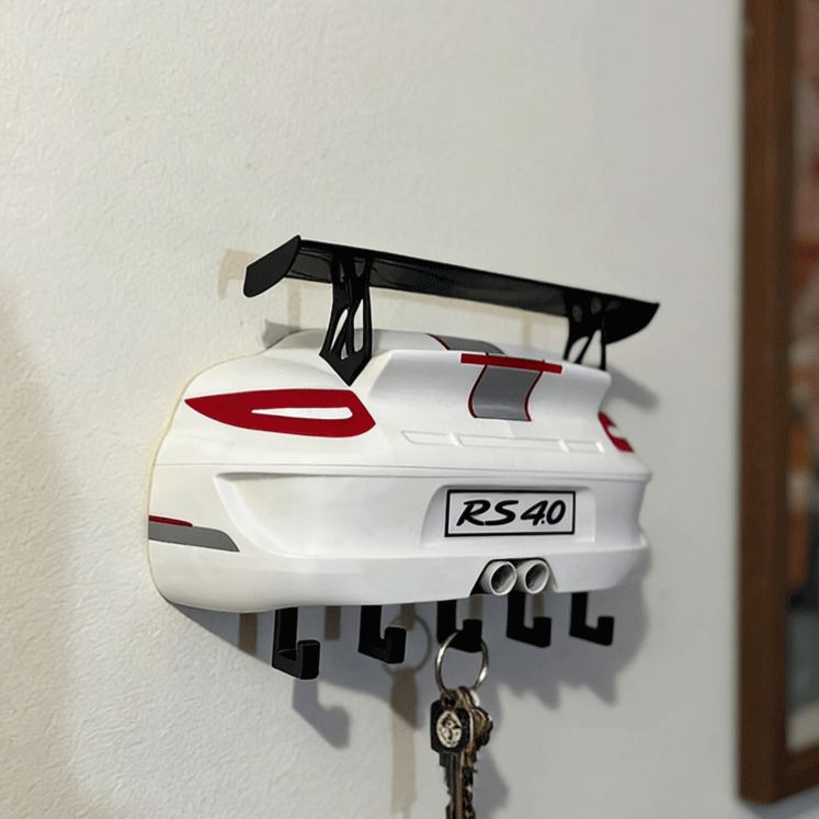 Personalized Por 911 Key Holder Unique Gift for Racers and Racing Lovers