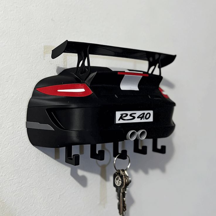 Personalized Por 911 Key Holder Unique Gift for Racers and Racing Lovers