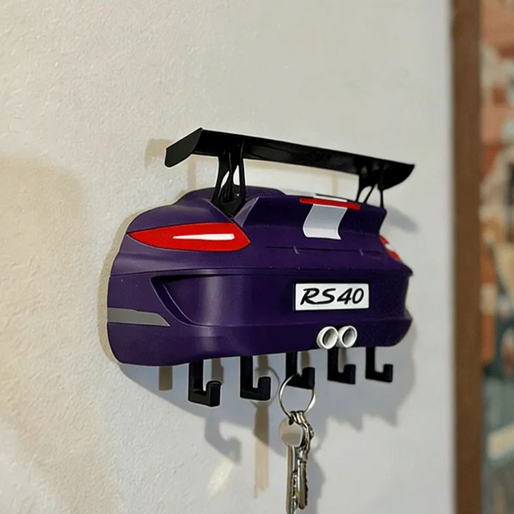 Personalized Por 911 Key Holder Unique Gift for Racers and Racing Lovers