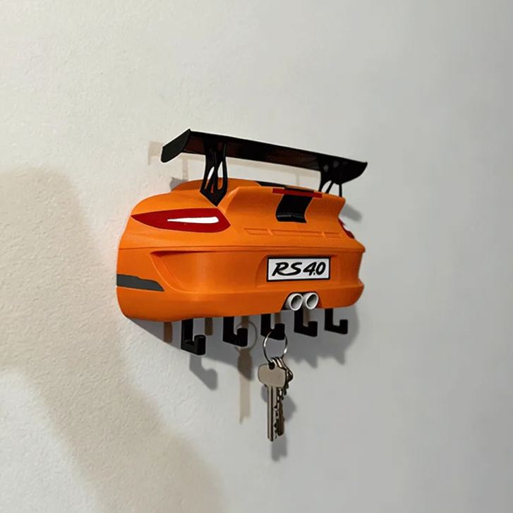Personalized Por 911 Key Holder Unique Gift for Racers and Racing Lovers