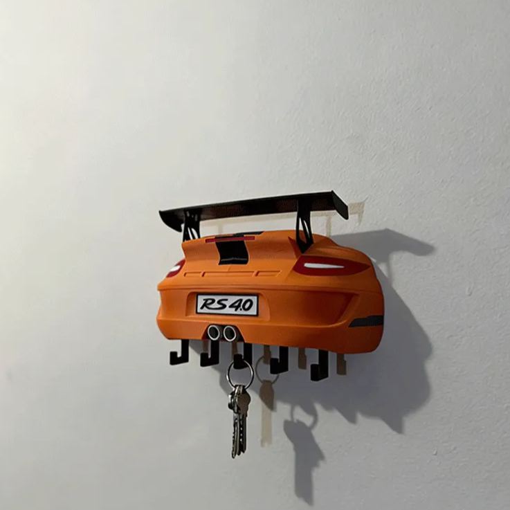 Personalized Por 911 Key Holder Unique Gift for Racers and Racing Lovers