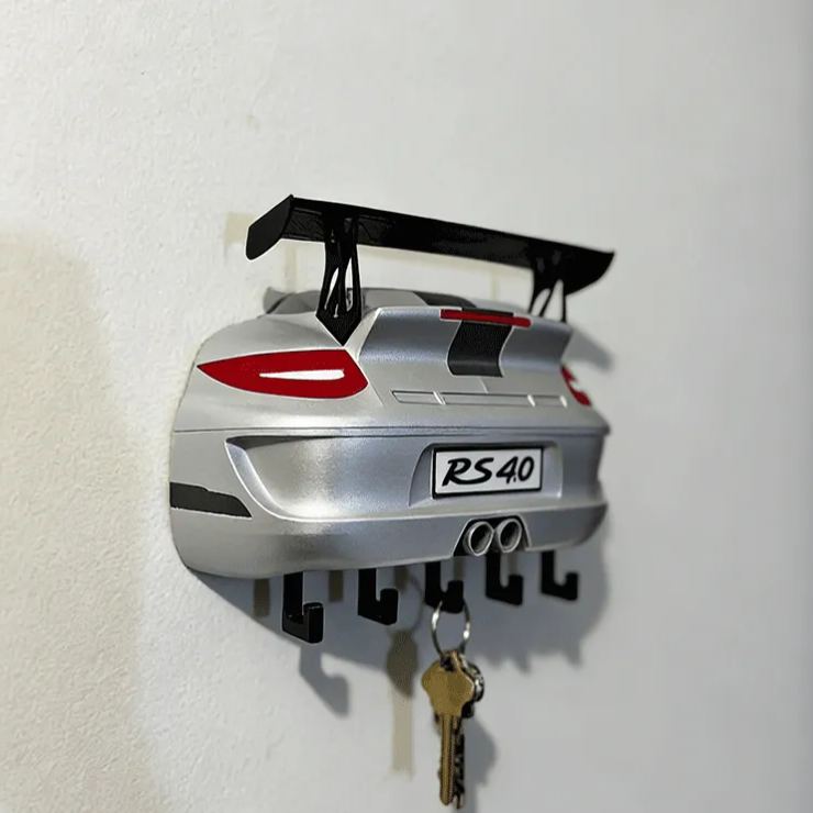 Personalized Por 911 Key Holder Unique Gift for Racers and Racing Lovers