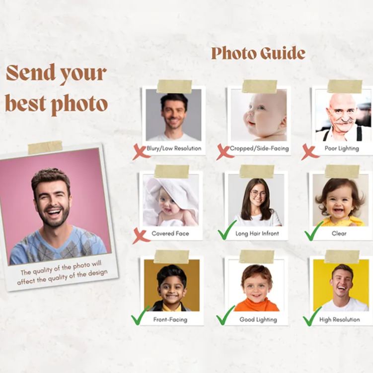 Personalized Funny Custom Face Photo Pillow for Couple for Girlfriend Boyfriend Valentine's Day Gift Christmas Gift for Husband Wife 