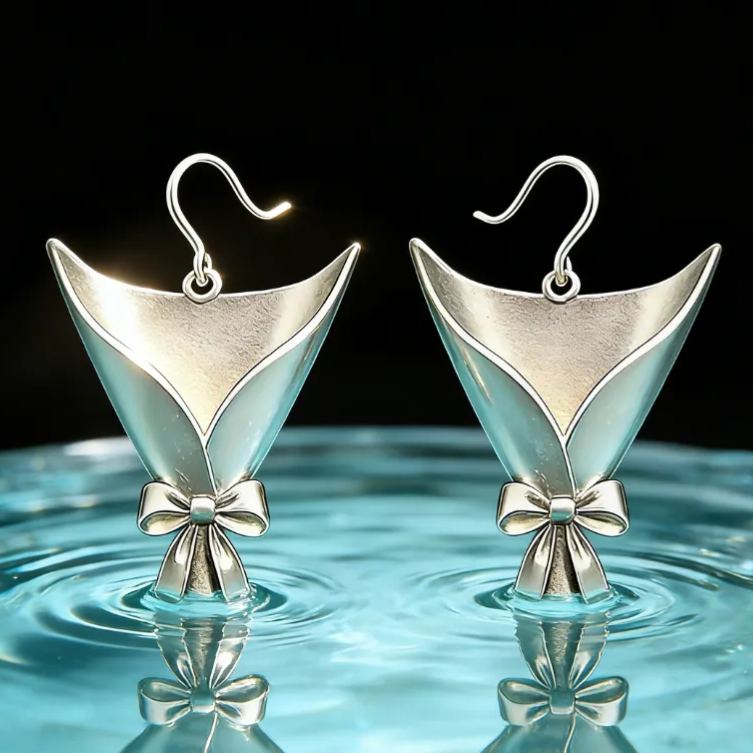 Personalized Floral Design Earrings Refreshing Vibe Unique Gift Choice Fresh Atmosphere Accessories for Her