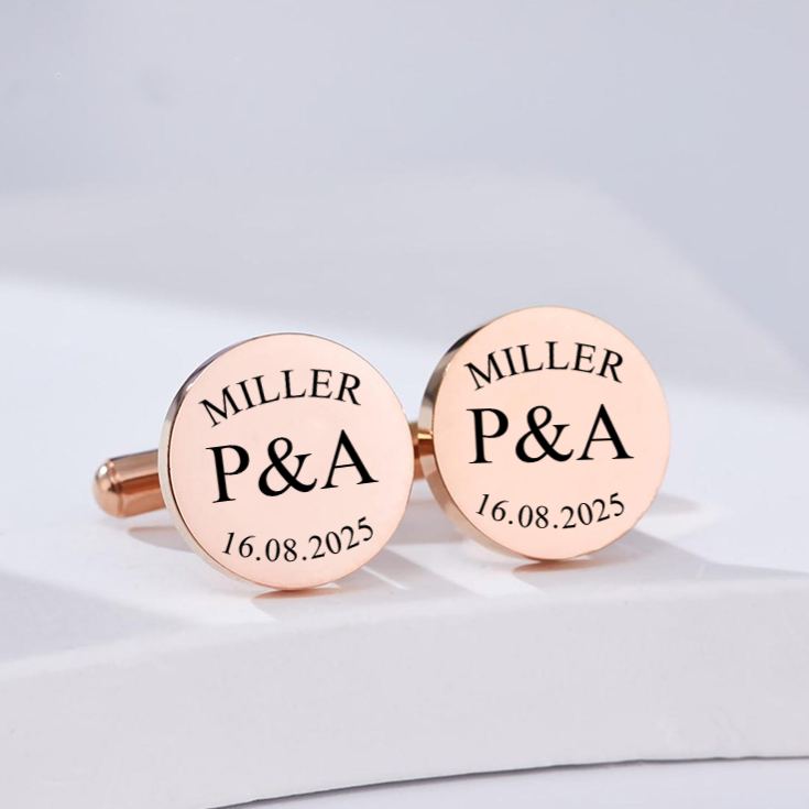 Personalized Groom Groomsman Cufflinks Custom Steel Wedding Party Cufflinks Groomsmen Gift Cuff Link Best Man Proposal Gift