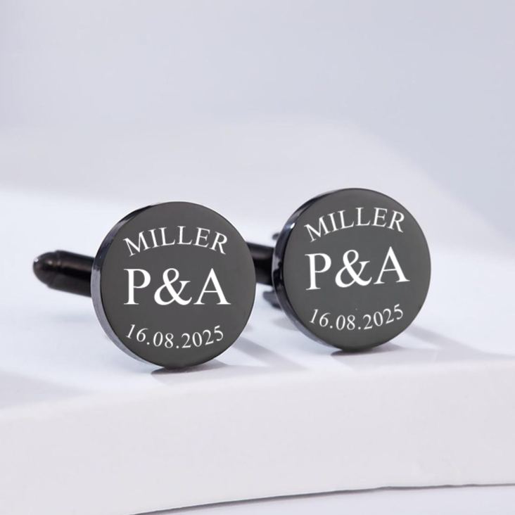 Personalized Groom Groomsman Cufflinks Custom Steel Wedding Party Cufflinks Groomsmen Gift Cuff Link Best Man Proposal Gift