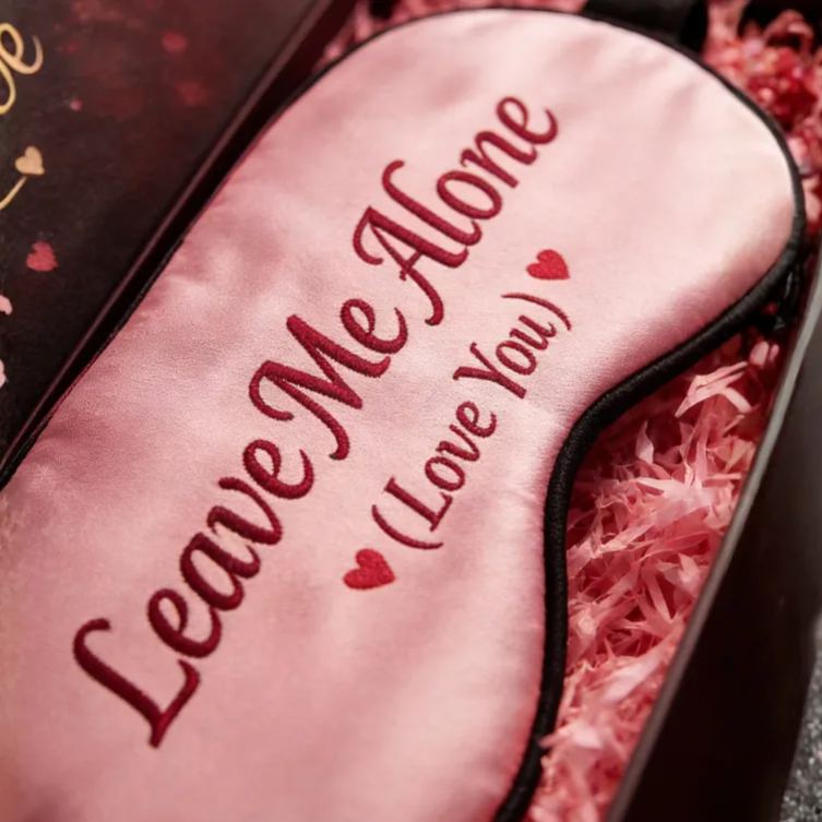 Personalized Couple Sleep Masks Custom Text All Day Comfort Relaxing Sleep Buddy for Partners