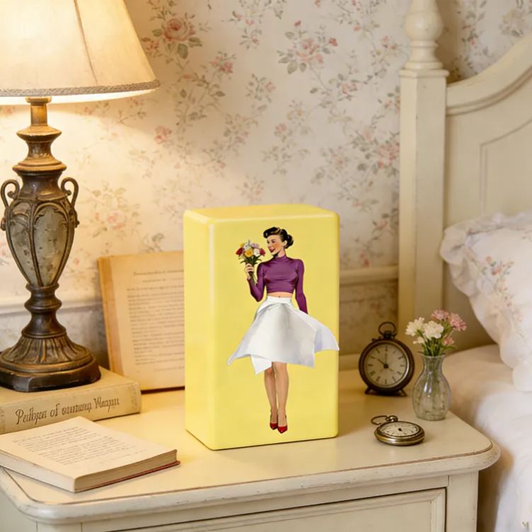 Personalized Whimsical Dancer Tissue Box Engraved Home Decor Artistic Gift for Ballet Dancers