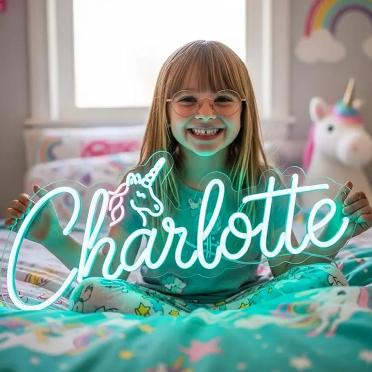 Personalized Unique Handcrafted Name Light Up Decoration For Home Bedroom Neon Sign