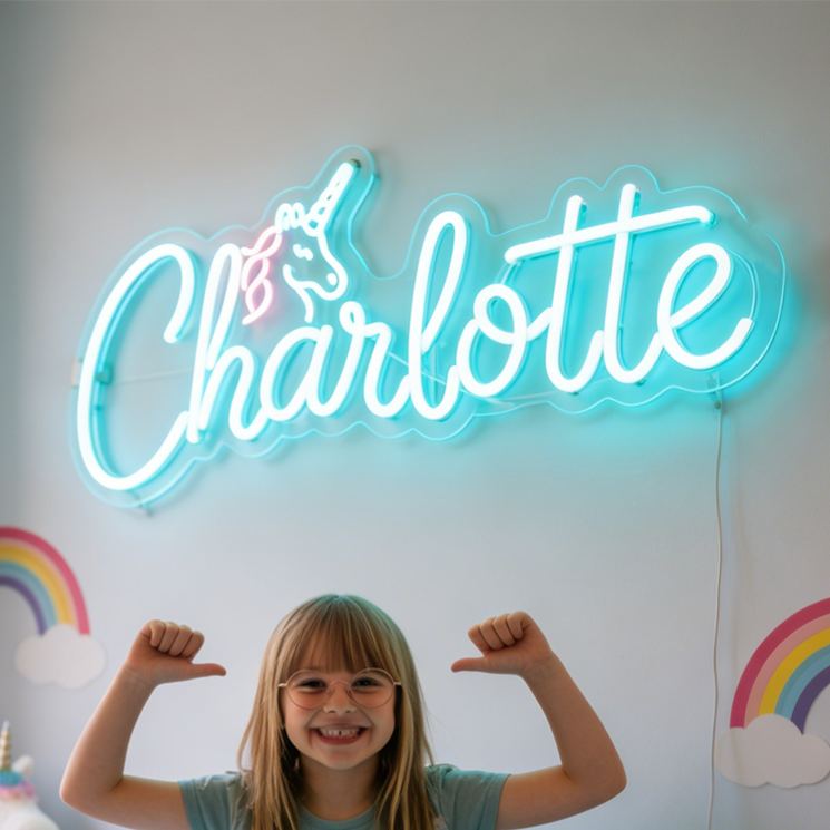 Personalized Unique Handcrafted Name Light Up Decoration For Home Bedroom Neon Sign