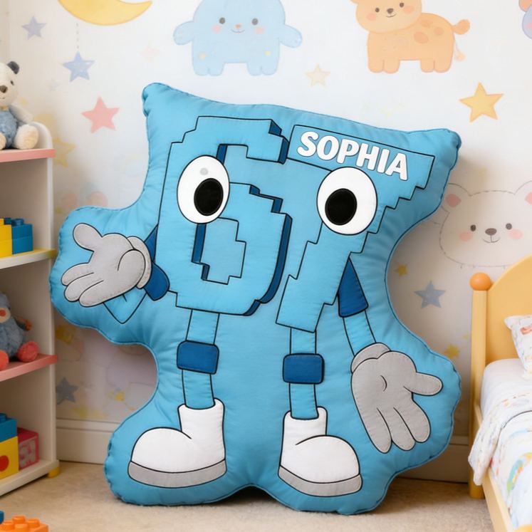 Personalized Cute Cartoon 67 Pillow For Kids Room Decor Graphic 3D Print Pillow