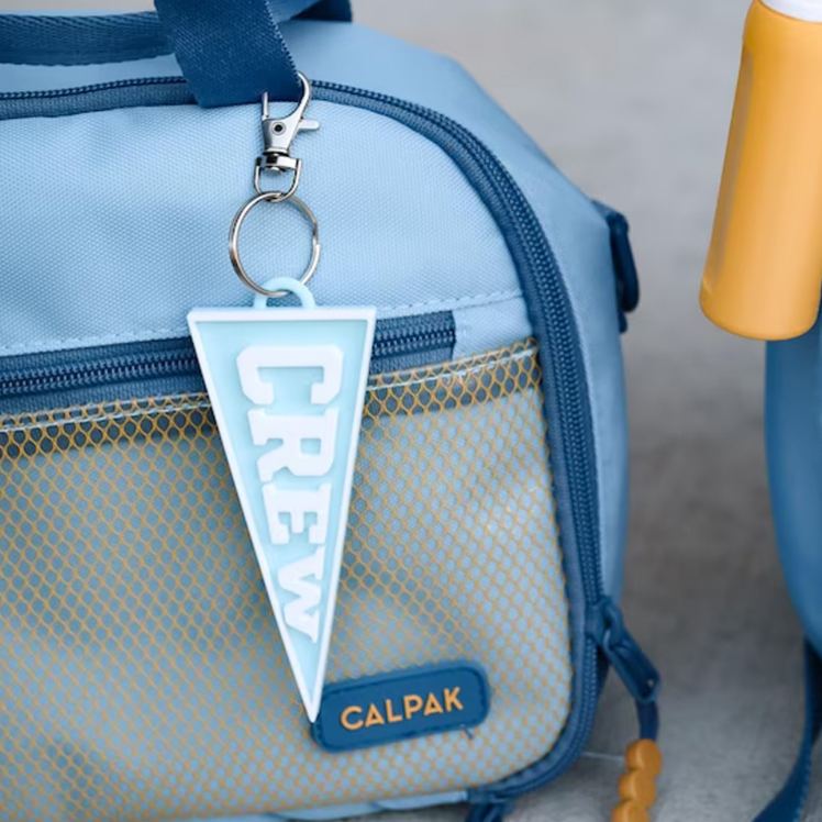 Personalized Bright Custom Flag Name Tag Keychain Great For Backpacks Keychain