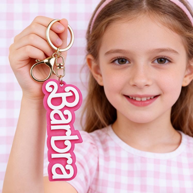 Personalized Adorable Custom Name Keychain Perfect Gift For Kids And Friends Keychain