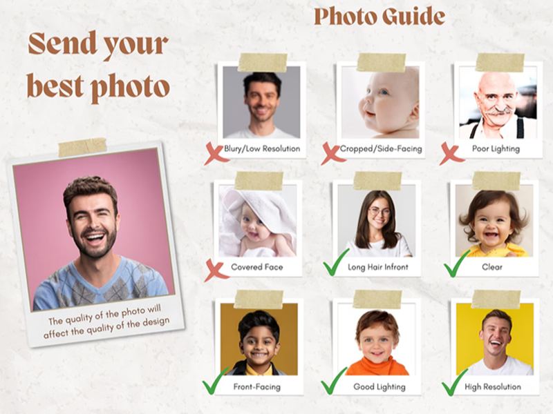 Personalized Girlfriend Wife Face Boxer Brief Men Peeling Only For Her Underwear with Woman Face Photo Valentines Day Gift for Boyfriend Husband