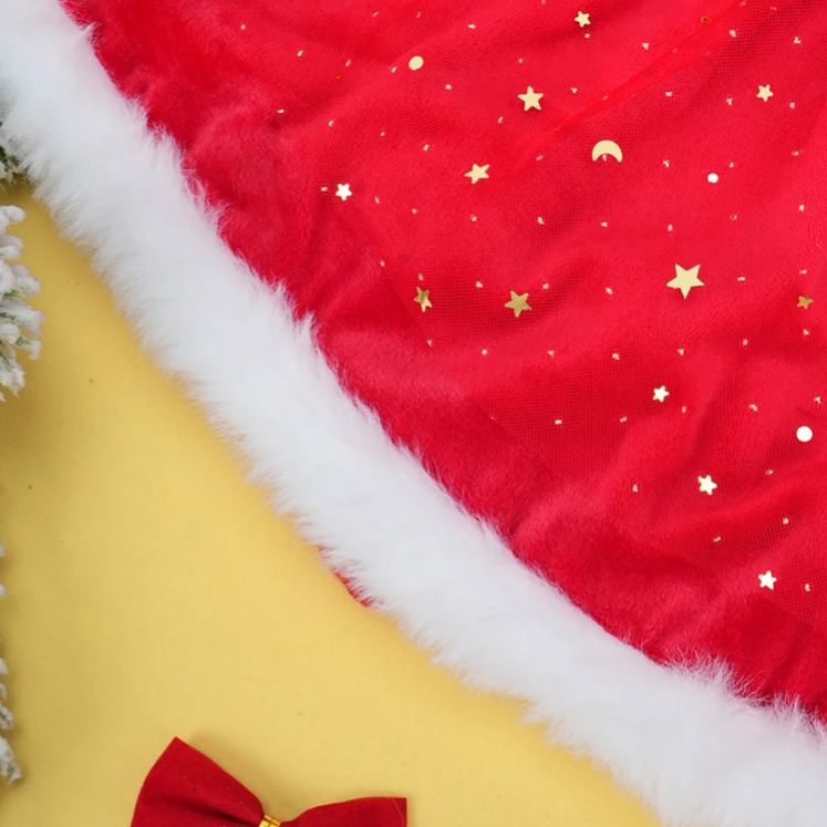 Personalized Baby Girl First Holiday Outfit Custom Name Cute Festive Santa Style Adorable Christmas Party Red Tutu Dress