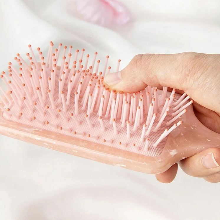 Personalized Photo Hair Brush with Custom Name and Colorful Design for Kids and Fun Grooming Hair Brush