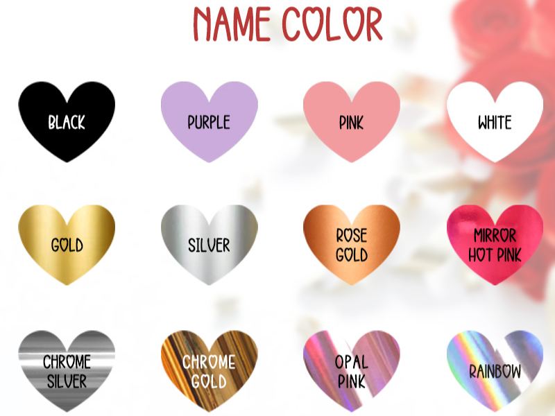 Personalized Bridesmaid Name with Heart 16oz Skinny Tumbler Custom Bride Name Wedding Tumbler Maid of Honor Bachelorette Party Bridal Shower Gift