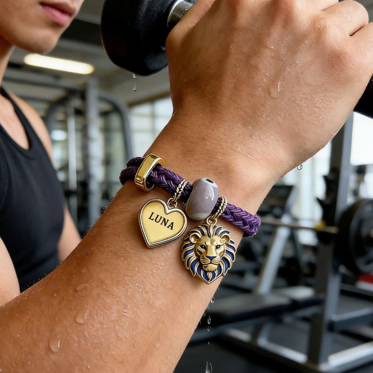 Personalized Zodiac Initials Couple Bracelet Engraved Constellation Charm Gift for Lovers Romantic Connection