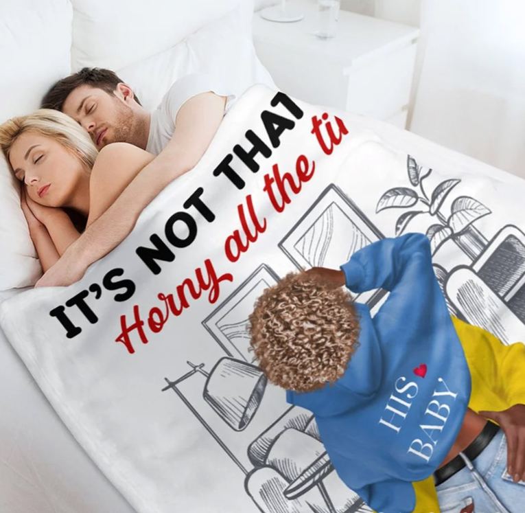 Personalized You are Always Sexy Cozy Blanket Custom Romantic Home Decoration Blanket Valentines Day Anniversary Gift for Couple