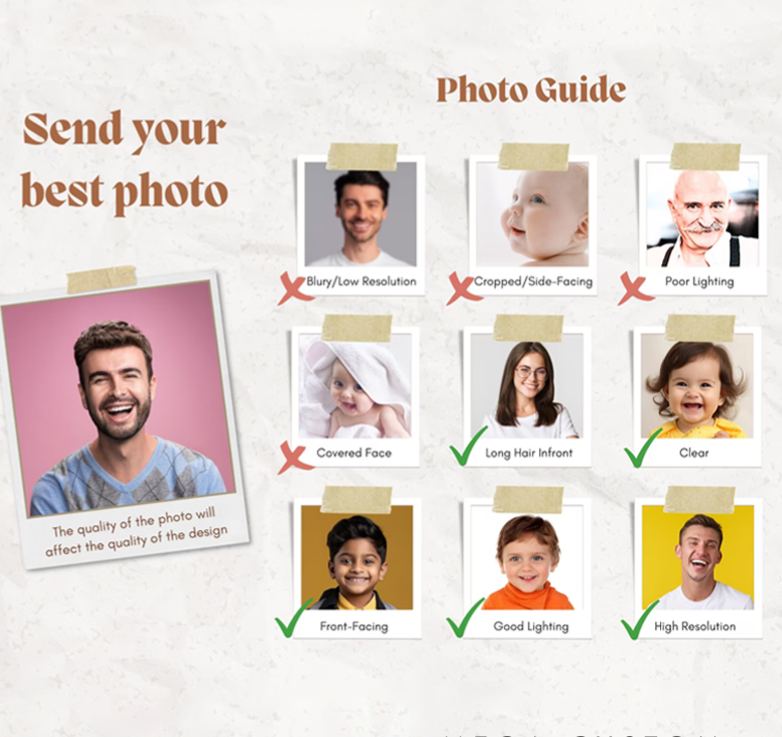 Personalized Bestie Faceless Portrait Trinket Dish Custom Photo Galentine Gift for Bastie Valentine Gift for Friendship