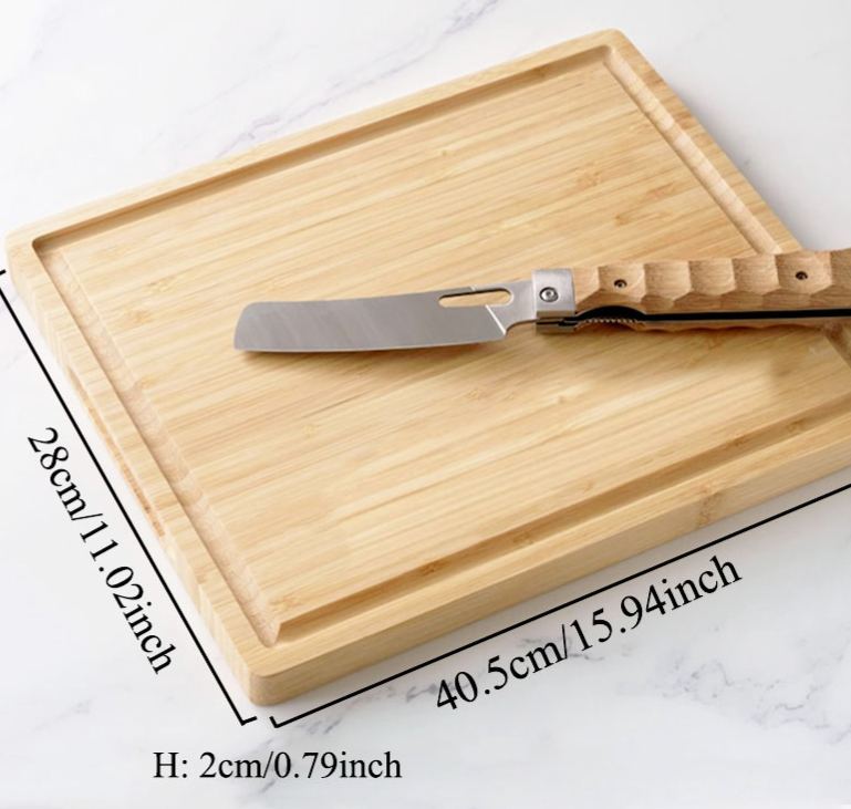 Personalized Anniversary Cutting Board Rustic Bamboo Cutting Board for Husband Wife Leaf Wreath Design Anniversary Cutting Board