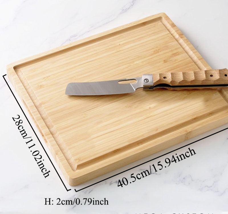 Personalized Couple Wooden Anniversary Cutting Board Husband Wife Wedding Anniversary Bamboo Cutting Board Minimalist Floral Design Cutting Board