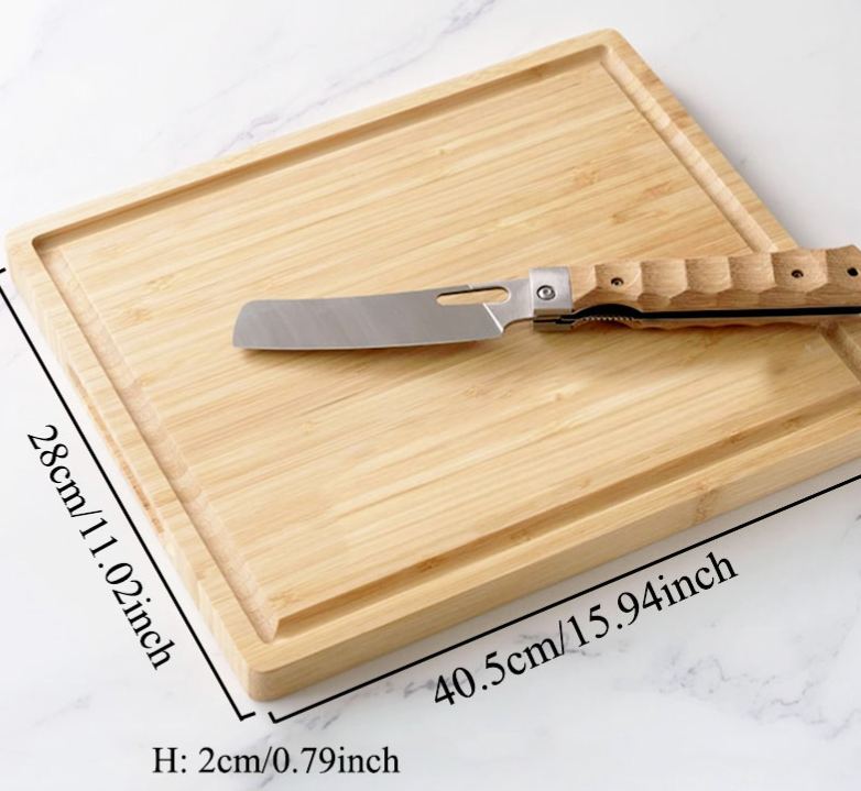 Personalized Anniversary Cutting Board Rustic Bamboo Cutting Board for Husband Wife Leaf Wreath Design Anniversary Cutting Board