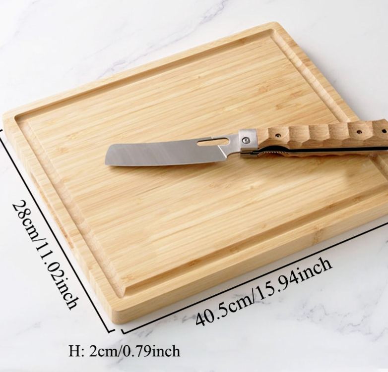 Personalized Engraved Bamboo Cutting Board for Couple Wedding Anniversary Cutting Board Minimalist Couple Anniversary Cutting Board for Her Him