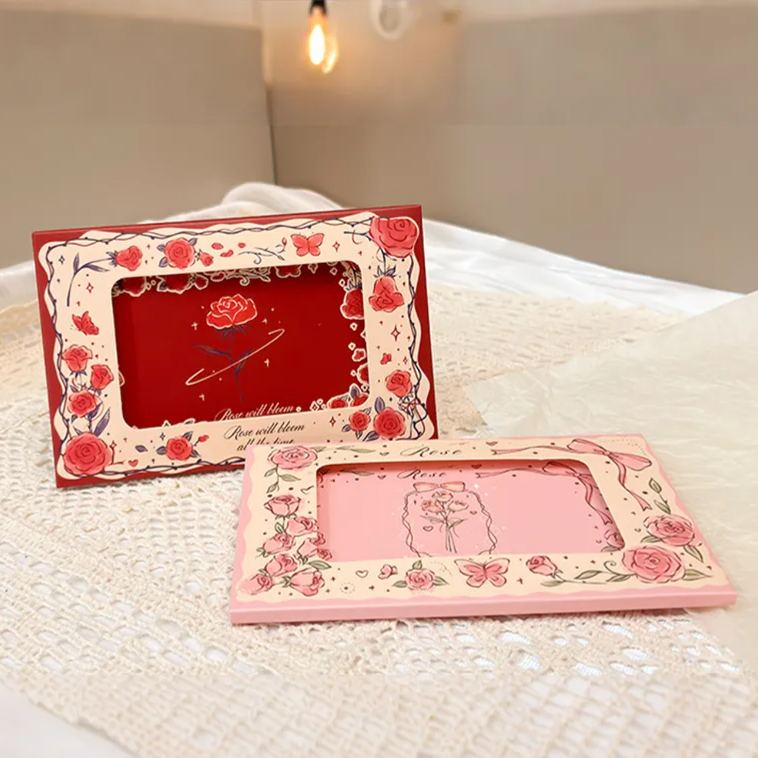 Rose Burning Greeting Card Envelope Surprise Flame