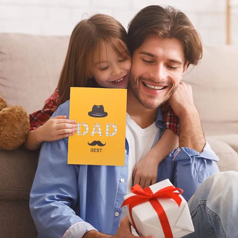 Pop Up fathers day gifts Card 3D Fathers Day Card Greeting Cards to The Best Dad Birthday Card Gift with Envelope 