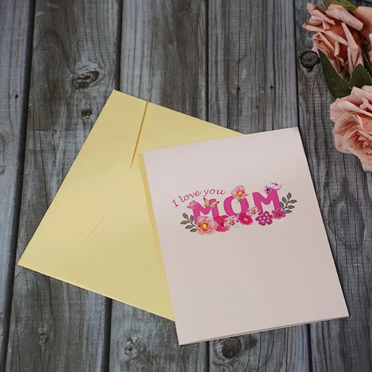 3D Pop Up Greeting Card for Mom Birthday Card for Mum Special Greeting Card for Mother Gift for Mum Birthday