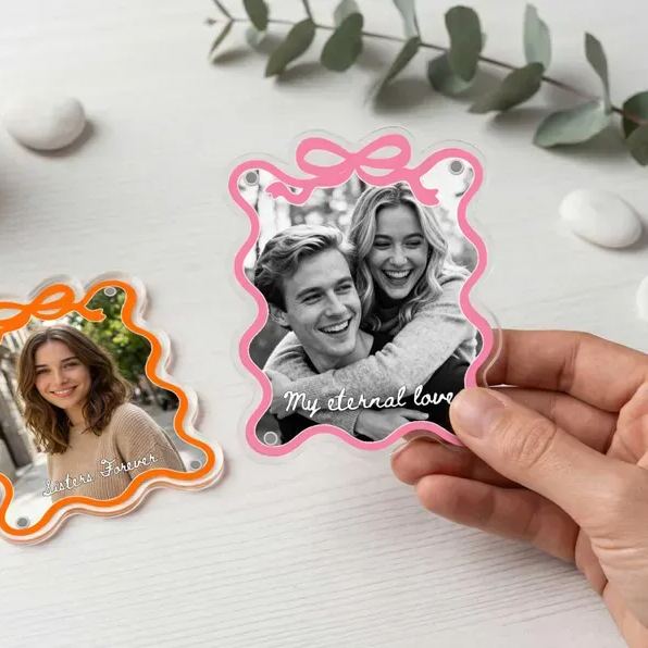 [Copy]Personalized Photo Fridge Magnet Custom Cutout Shape Acrylic Magnet from Photo for Family Pet and Sentimental Gift Ideas