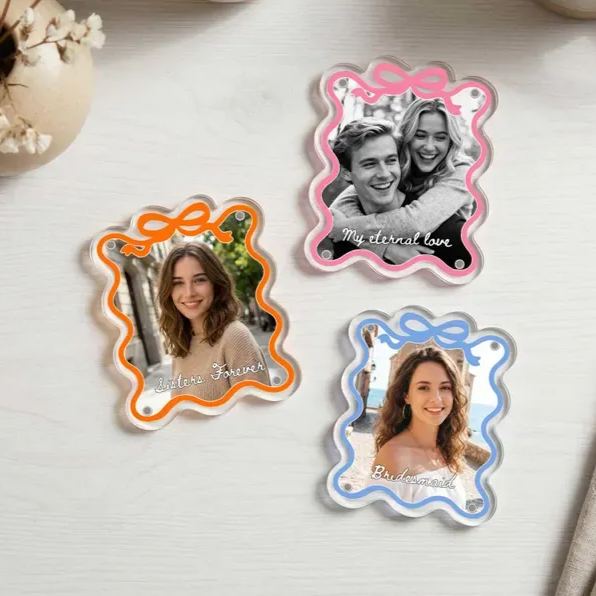 [Copy]Personalized Photo Fridge Magnet Custom Cutout Shape Acrylic Magnet from Photo for Family Pet and Sentimental Gift Ideas