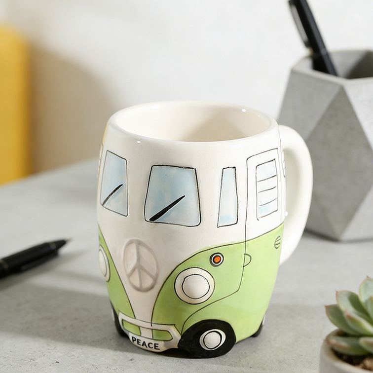 Personalized Camper Van Mug Custom Outdoor Camping Lover Mug Gift for Outdoor Adventure