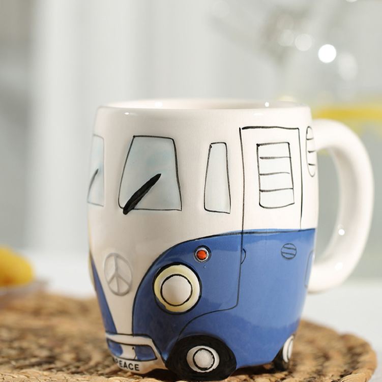 Personalized Camper Van Mug Custom Outdoor Camping Lover Mug Gift for Outdoor Adventure