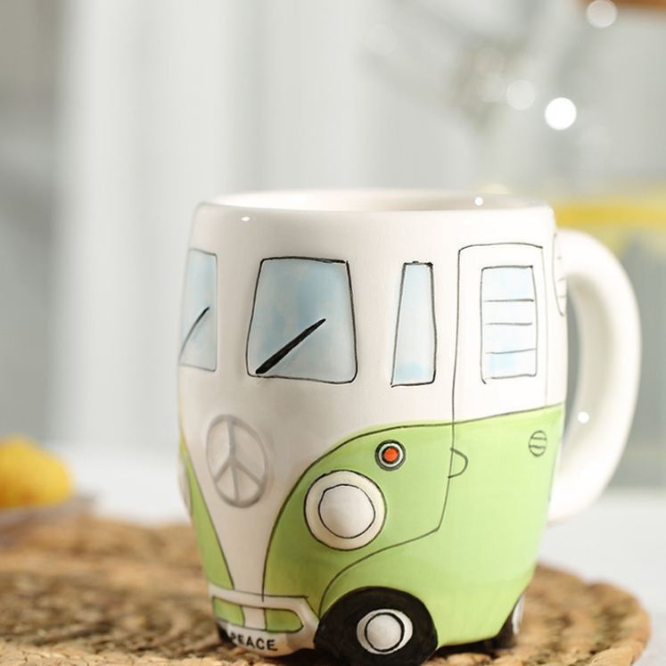 Personalized Camper Van Mug Custom Outdoor Camping Lover Mug Gift for Outdoor Adventure